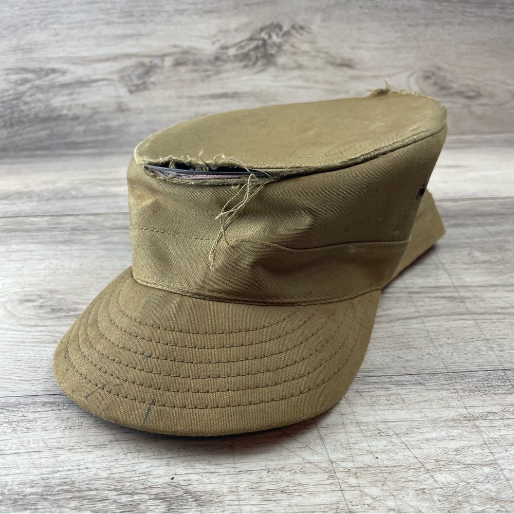 Vintage Vietnam Era 1950-60's Louisville Spring Up US Military Hat 6 - 3/4”